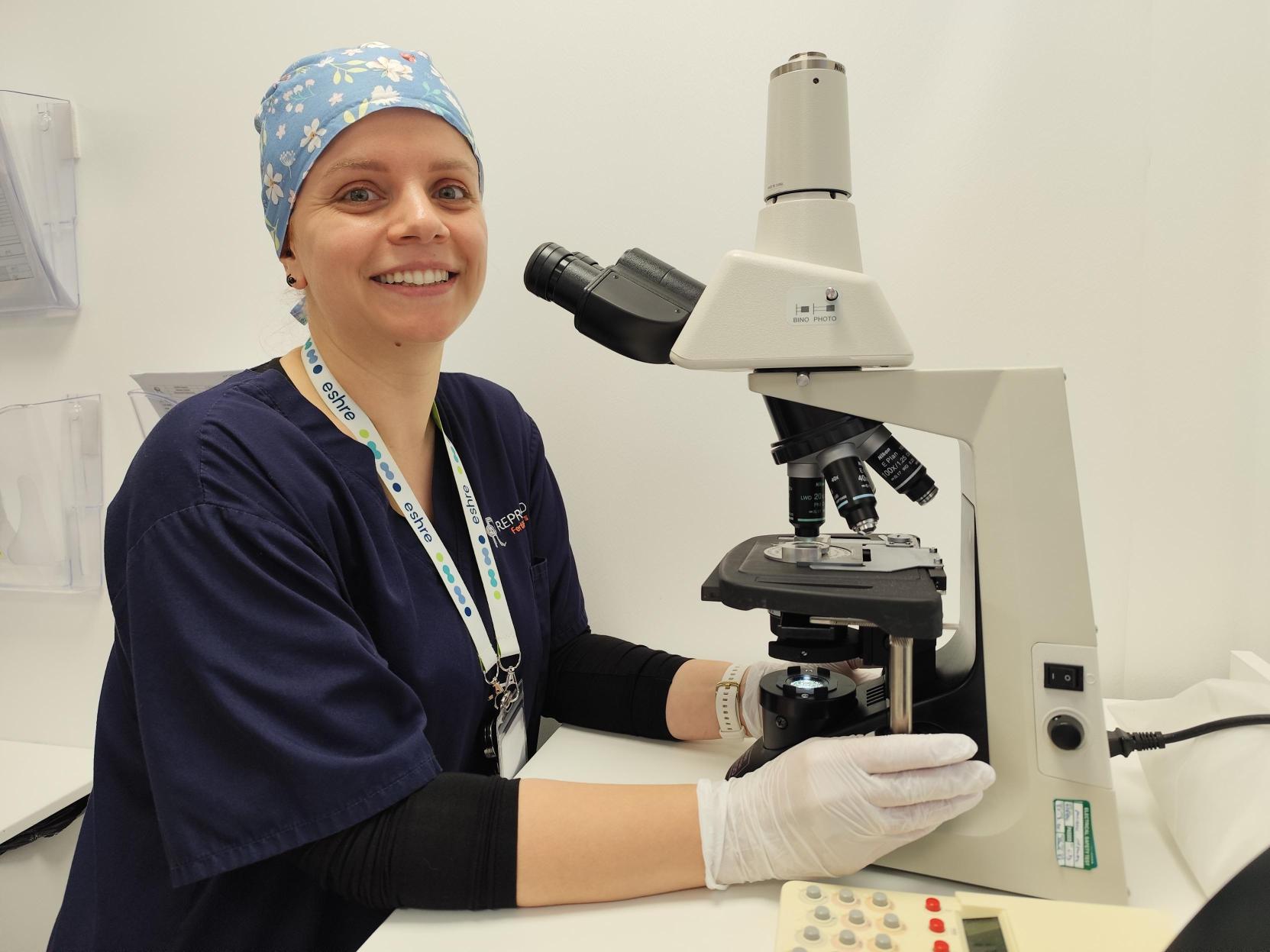 Dina Duarte Embryologist at ReproMed
